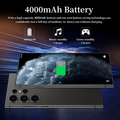 Unlocked Phone, 6.75-Inch HD Screen, 4GRAM+64GROM/TF128GB, 4G Network, 5MP+ 16MP