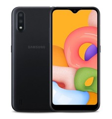 Samsung Galaxy A01 SM-A015V – 16 GB – Black (Unlocked) Smartphone