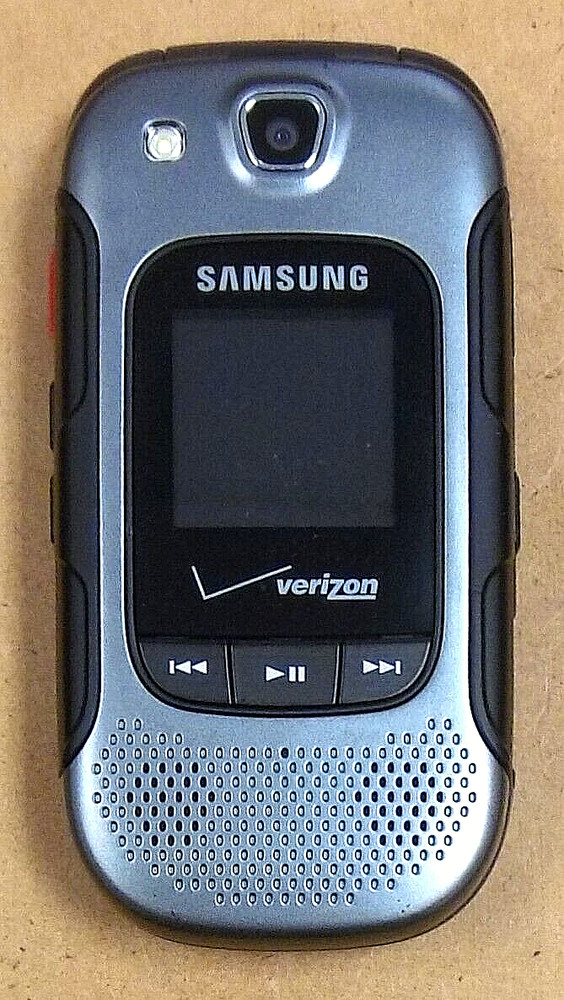 Samsung Convoy 3 III SCH-U680 – Metallic Gray ( Verizon ) Cellular Flip Phone