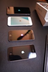 Lot of 4 Apple iPhones | 8 Plus 64gb | 6 64GB | 5s 16GB | 4 8GB
