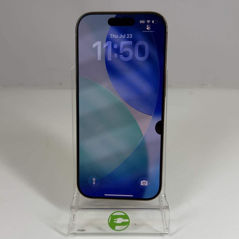 READ Factory Unlocked Apple iPhone 16 Pro 128GB Desert Titanium MYMC3LL/A