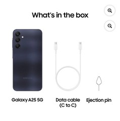 Unlocked Samsung Galaxy A25 5G 128GB Black A256U 6.5” – Excellent new open box