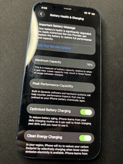 Apple iPhone 12 64GB, Blue, Works Amazing, 76% Battery Health [READ DESCRIPTION]