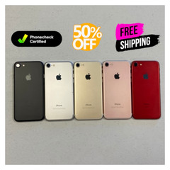 Unlocked iPhone 7 – 32GB/128GB – Rose Gold, Black, Red – Very Good Condition