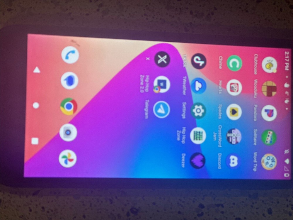Android Trac Phone With Tic Tok