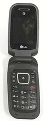 LG True B470 – Black and Gray ( AT&T ) Cellular Flip Phone