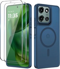 Motorola Moto G Power 2025/2026 Case, Magnetic Phone Case with Screen Protector