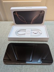 Apple iPhone 16 Pro Max 1TB Desert Titanium 97% Battery Excellent Complete w/Box