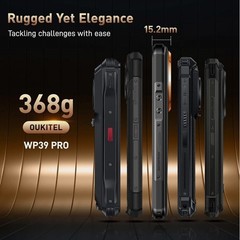 2025 WP39Pro Rugged Phone 5G Unlocked Smartphone 36GB+512GB 11000mAh NFC Phone