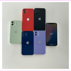 Apple iPhone 12 – Unlocked, 64GB/128GB, Black/Blue/Red – Very Good Condition!
