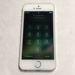 Apple iPhone 5 5s Silver GSM A1533 Locked Carrier Unknown AS IS