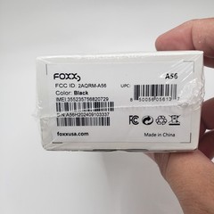 NEW Foxx A56 SMART PHONE Black Android Phone- Unlocked SEALED