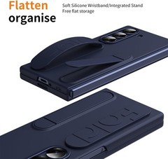Samsung Galaxy Z Fold 6 Protect Case with Wristband Stand & Full Body Protection