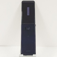 Sharp Aquos Mobile Sh-01J Docomo Blue Black Main Body C20749 Japanese Flip phone