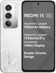 Redmi 15 5G (White 8GB+256GB)50MP AI Camera Snapdragon 6s Gen 3 Global Version