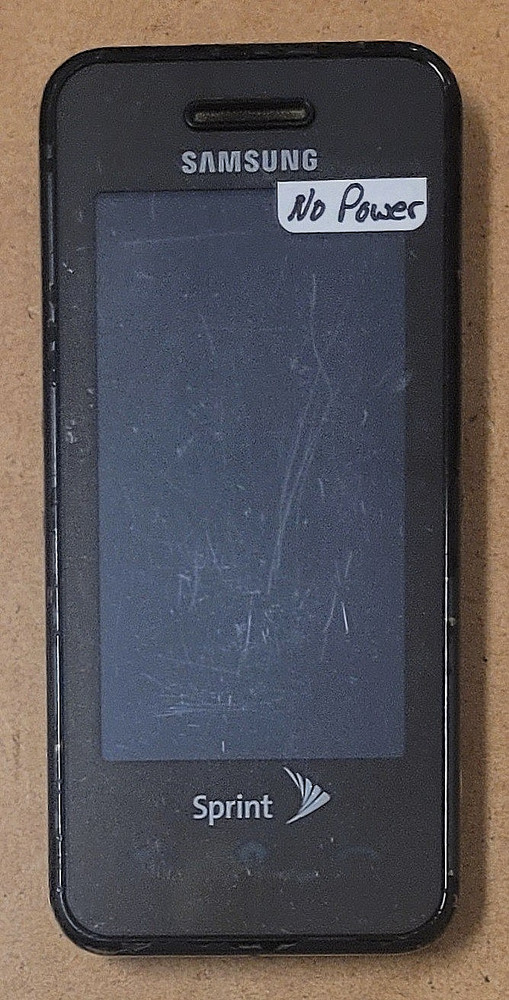 Samsung Instinct SPH-M800 – Black ( Sprint ) Rare Cellular Phone