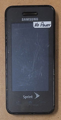 Samsung Instinct SPH-M800 – Black ( Sprint ) Rare Cellular Phone