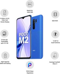 POCO M2 (Slate Blue, 128 GB) (6 GB RAM)