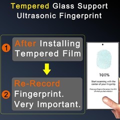 5 in 1 Protector de Pantalla Cristal Vidrio Templado Para Samsung Galaxy 24Ultra