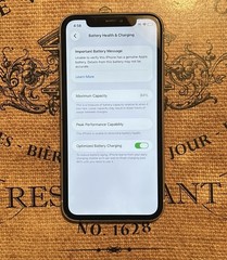 (85%) iPhone 11 128GB- GREAT Con+READ DESCRIPTION.