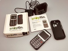 Snapfon ezTWO 3G Cell Phone for Seniors – SOS Button – Untested