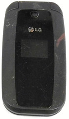 LG 440G / LG440G – Black ( TracFone ) Cellular Flip Phone