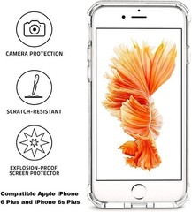 iPhone 6s Plus Crystal Clear Case Shockproof Slim Cover Protective Bumper New