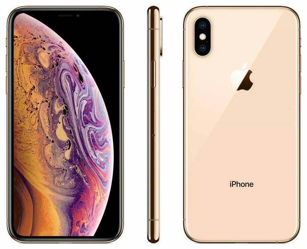 Apple iPhone XS Max GOLD 64GB UNLOCKED AT&T Verizon T-Mobile Sprint Free Ship