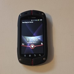 Casio G’zOne Commando Verizon 3G Smartphone Black Red Bar Style Android Used