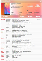 Smartphone Xiaomi Redmi 8A 4G LTE Android CellPhone 6.22″ 3/32GB 4/64GB 12MP