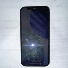 Apple iPhone 12 Blue Bar Smartphone 12MP Camera Cracked Screen/Back