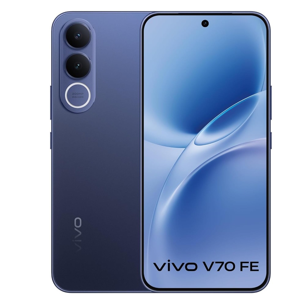vivo V70 FE 5G (Blue 12GB RAM,256GB )Dimensity 7360-Turbo NFC Unlocked Phone.