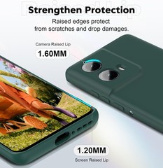 For Motorola Moto Edge 2024 Case With Anti-Scratch & Liquid Silicone Shockproof