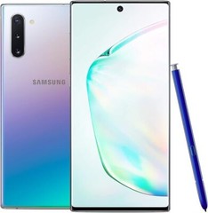 Samsung Galaxy Note10+ 5G SM-N976U Unlocked 256GB Aura Glow C Light Burn
