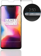 2PCS Screen Protector & Backing Film for OnePlus 6 Tempered Glass Fingerprint Re