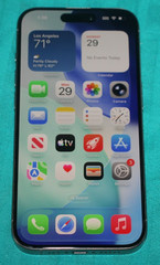 Apple iPhone 15 Pro 128GB Unlocked Very Good Condition – Silver – 88% BATTERY