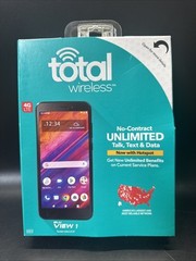 New Total Wireless Blu View 1, 5.5” Phone 4G LTE Android 9.0