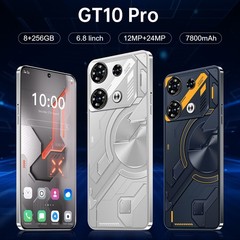 GT10 Pro Smartphone 6.8″ HD Factory Unlocked Android 8+256GB 7800mAh Dual SIM
