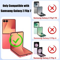 [6+3 PCS] Screen Protector for Samsung Galaxy Z Flip 7 Anti Scratch Bubble Free