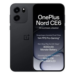 OnePlus Nord CE6 | 8GB+128GB | Black | Snapdragon 7s Gen 4 | Global Version