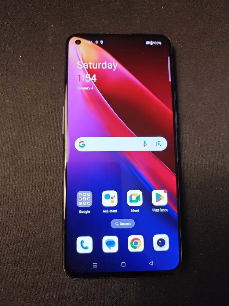 OnePlus 9 5G – 128GB – Black (Unlocked) LE2117 + Box – Single Sim – Very Good