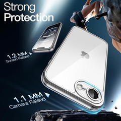 Shockproof Bumper Cover Case for iPhone 17e (2026) / iPhone 16e, Non-Yellowing