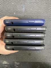 Lot Of 5 HTC Phones For Parts/repair Not- Not Fuctional P6