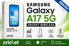 Samsung Galaxy A17 Cricket Wireless New Sealed Box Smartphone