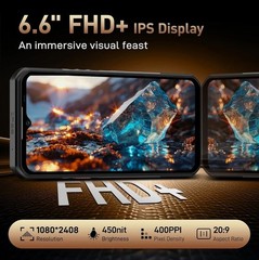 2025 WP39Pro Rugged Phone 5G Unlocked Smartphone 36GB+512GB 11000mAh NFC Phone