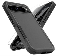 Google Pixel 9 Pro XL Case Heavy Duty Shockproof Rugged Cover Dual Guard Full B