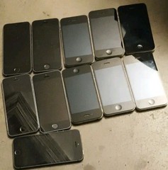 lot Of 11 Mix iPhone 5s A1533 &A 1349
