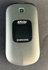 Samsung Affinity Cellular Flip Cell Phone Model SCH-U365 Untested No Charge Cord