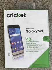 Samsung Galaxy Sol (Cricket Wireless) Smart Phone 4G LTE – Gold – New Sealed