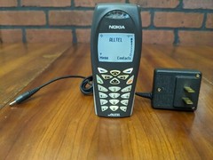 Nokia 3585i – Gray Black ( Alltel ) Cellular Phone Tested Works Great Condition